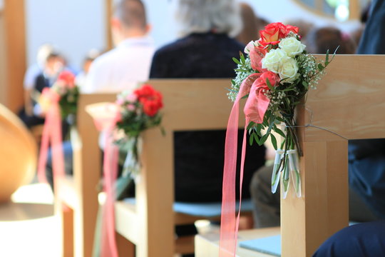 Gottesdienst mit einem Pfarrer