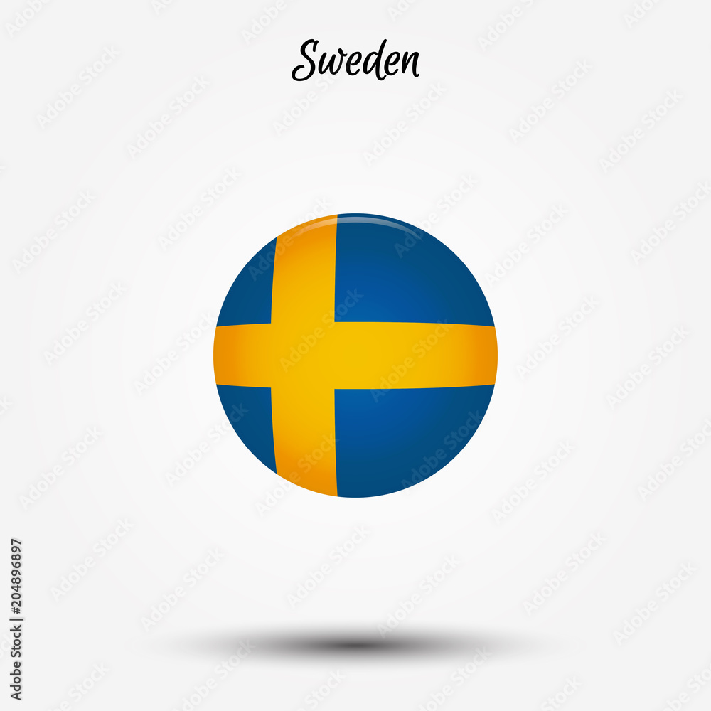 Poster Flag of Sweden icon