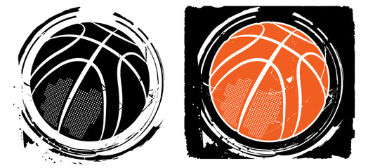 Obraz premium Basketball design- vector illustration for t-shirt