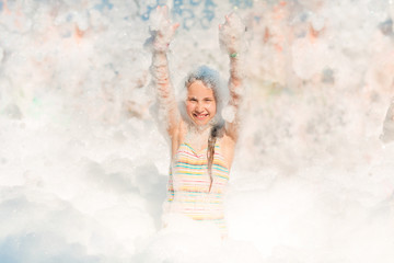 Foam Party on the beach.