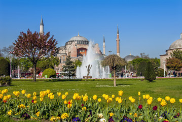 Istanbul, Turkey, 12 April 2007: Hagia Sophia