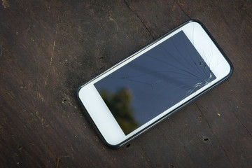 Broken touch screen phone
