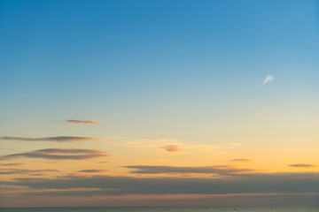 Sunset Sky Background