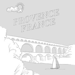 Provence, France travel marketing cover