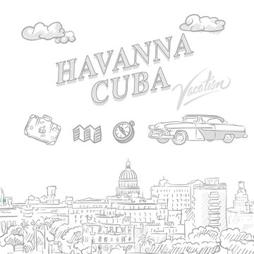 Havanna, Cuba, travel marketing cover
