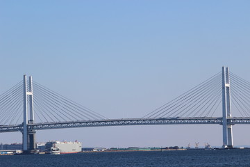 Fototapeta na wymiar Bridge Yokohama