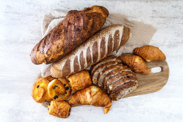 French bread ready to eat