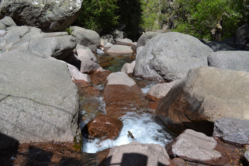 Cirque de Bonifato Corse, circuit de randonnée du GR20, Haute-Corse, France