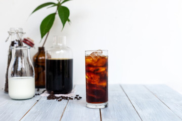 homemade cold brew coffee summer beverage