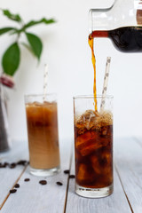 homemade cold brew coffee summer beverage