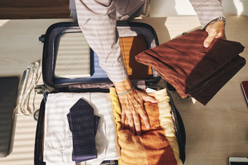 Preparing for business trip