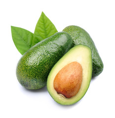Avocado fruits.