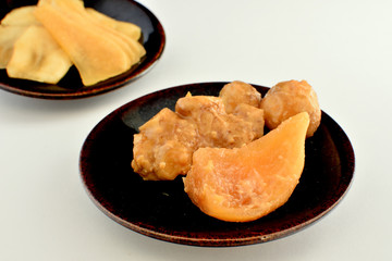 伊那谷特産　羽広かぶの漬物と菊芋の漬物