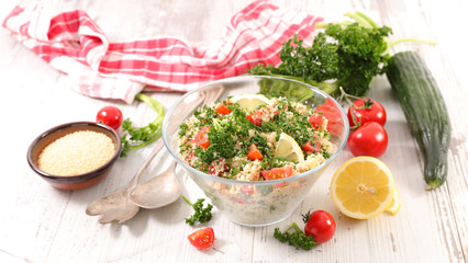 semolina with vegetables