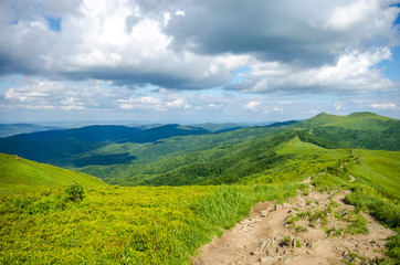 Fototapeta premium Bieszczady przed burzą