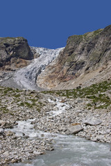 Fototapeta na wymiar Glacier de Pré de Bar