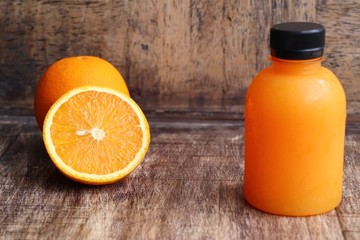 Healthy fresh orange juice