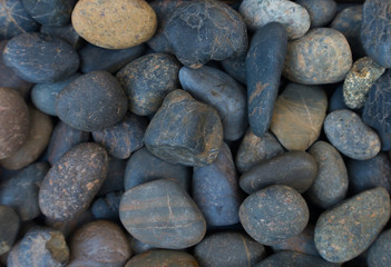 Background of river rocks from nature.