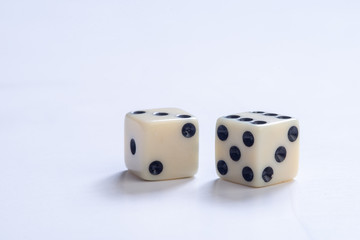 Dice on High Key