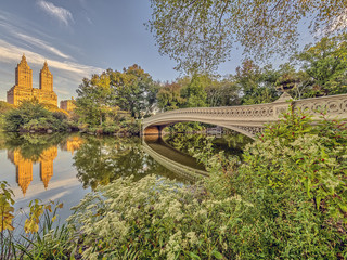 Naklejka premium Bow bridge Central Park