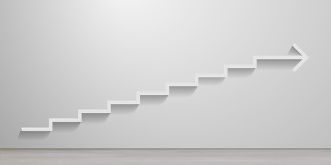 White Stairs Arrow