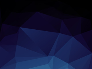 dark blue polygonal texture