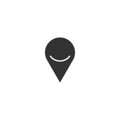 Map Icon Logo Vector Template Design Illustration