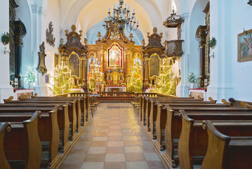 Fototapeta na wymiar Ingresso Chiesa di Kazimierz Polonia