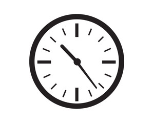 Alarm clock icon, vector. 