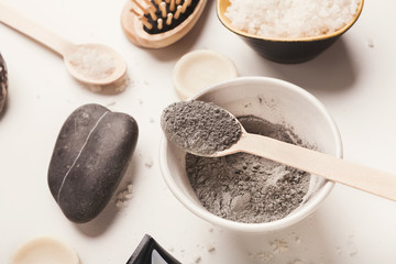 Natural cosmetics for home or salon spa treatment