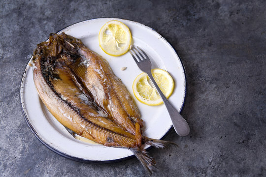 rustic smoked english kippers
