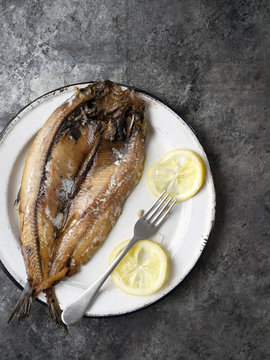 rustic smoked english kippers
