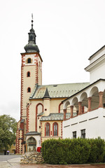 Fototapeta na wymiar Church of the Assumption of the Virgin Mary in Banska Bystrica. Slovakia