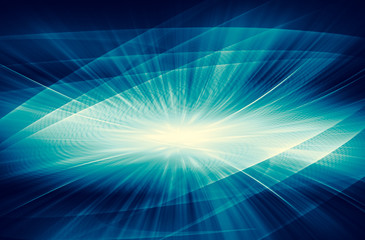 Blurred blue abstract background