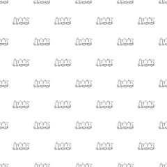 Old steam locomotive pattern vector seamless