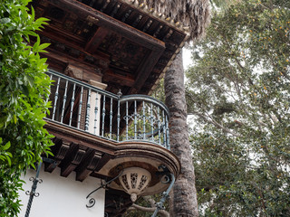 Rosina’s balcony in Seville, Andalusia, Spain.