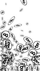 Abstract Black and White Background