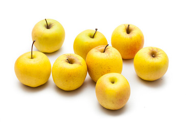 Apples golden yellow