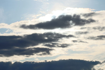 Sky and cloud. Cloudscape.