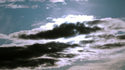 Sky and cloud. Cloudscape.