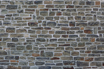 schöne graue Natursteinmauer