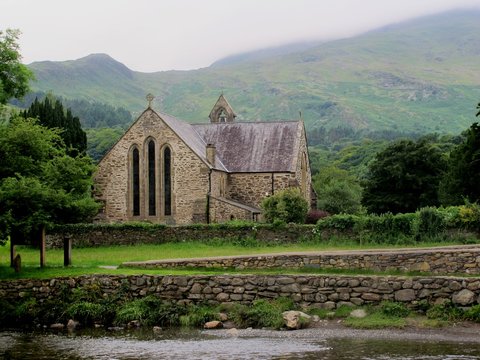 St Mary's church, Beddgelert, Wales, 2015