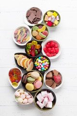 Colorful sweets