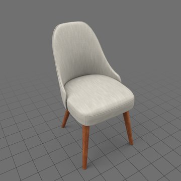 Mid-century dining chair