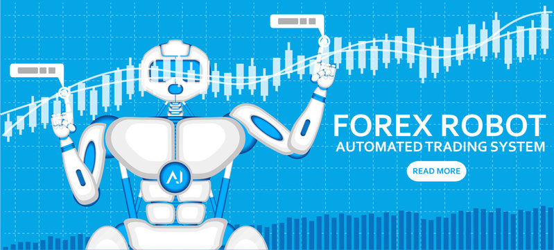 Forex trading robot with AI android