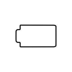 Battery Icon. vector illustration