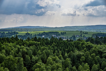 View from Tisé, beautiful landscape