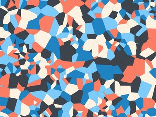 Colored abstract geometric flat grid pattern background