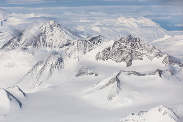Fototapeta na wymiar Antarctica from above