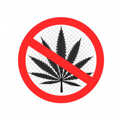 no drugs sign symbol icon
